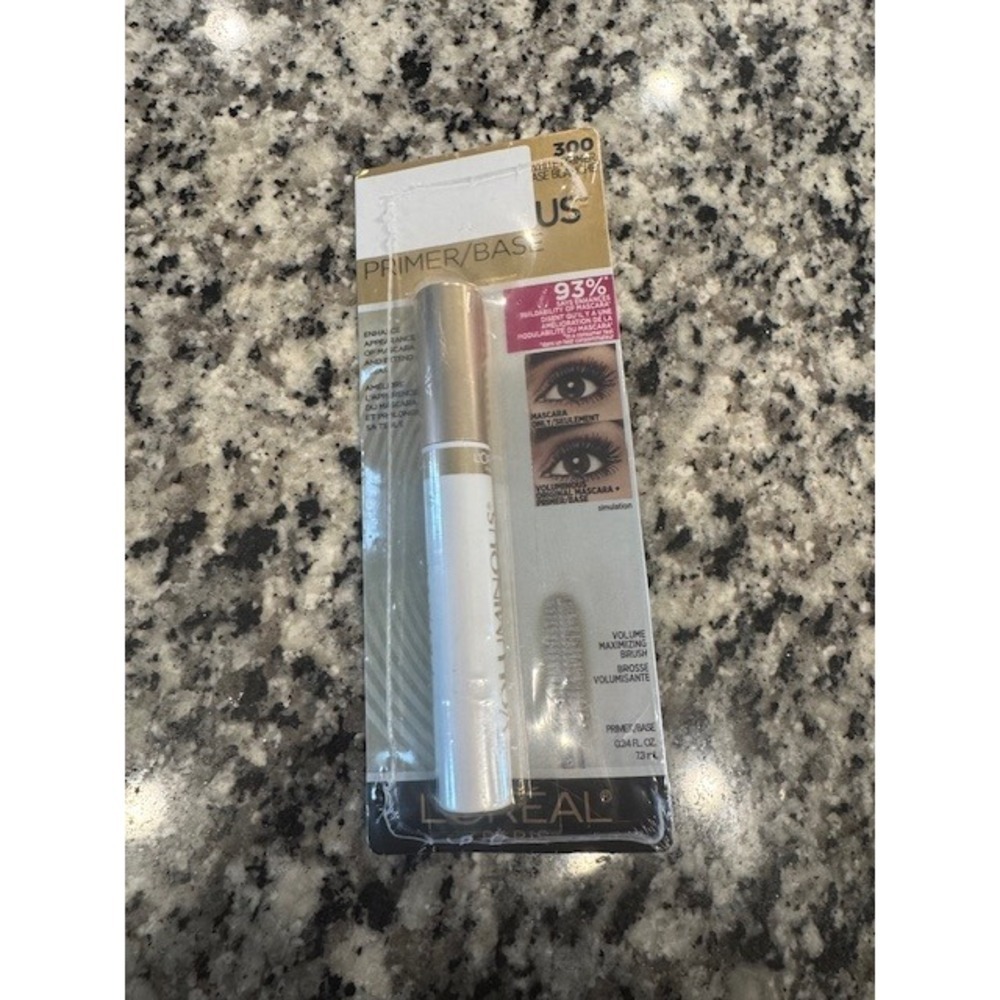 L Oreal Voluminous Primer Base‎ 300 White - Two Pack